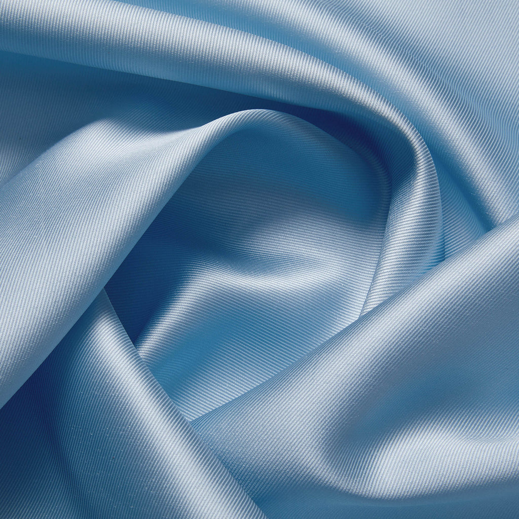 SOLID MIKA TWILL  | 9927 BLUE - Zelouf Fabrics