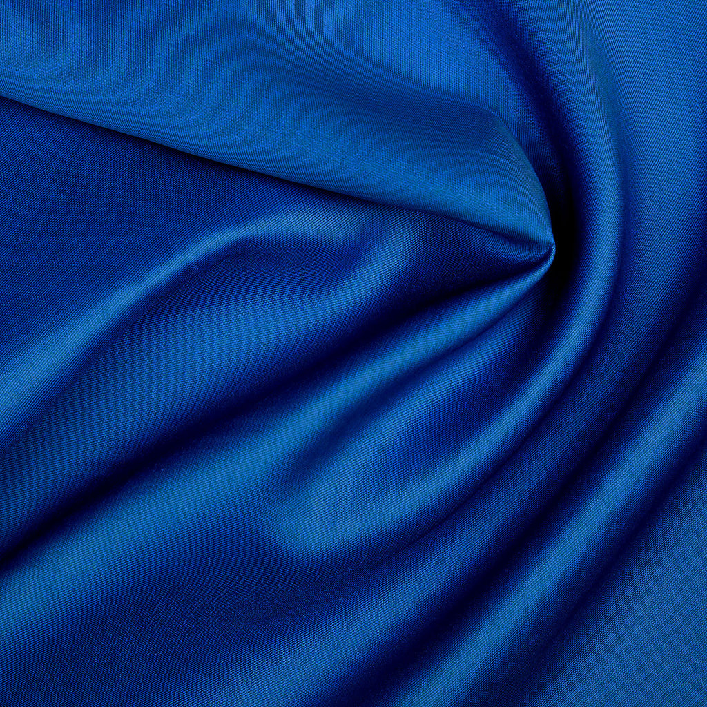 MIKADO SATIN TWILL| 9937 LILY TURQ - Zelouf Fabrics