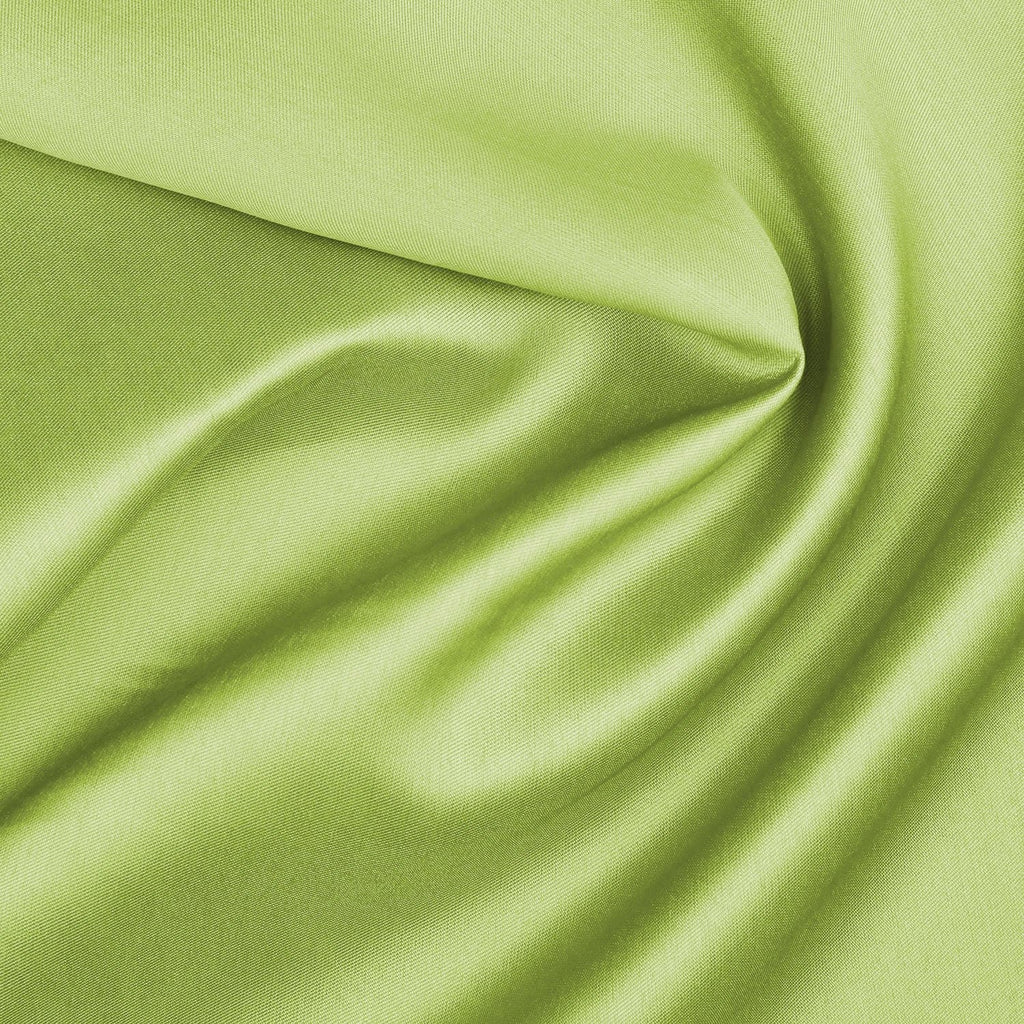 MIKADO SATIN TWILL| 9937 LIME PETAL - Zelouf Fabrics