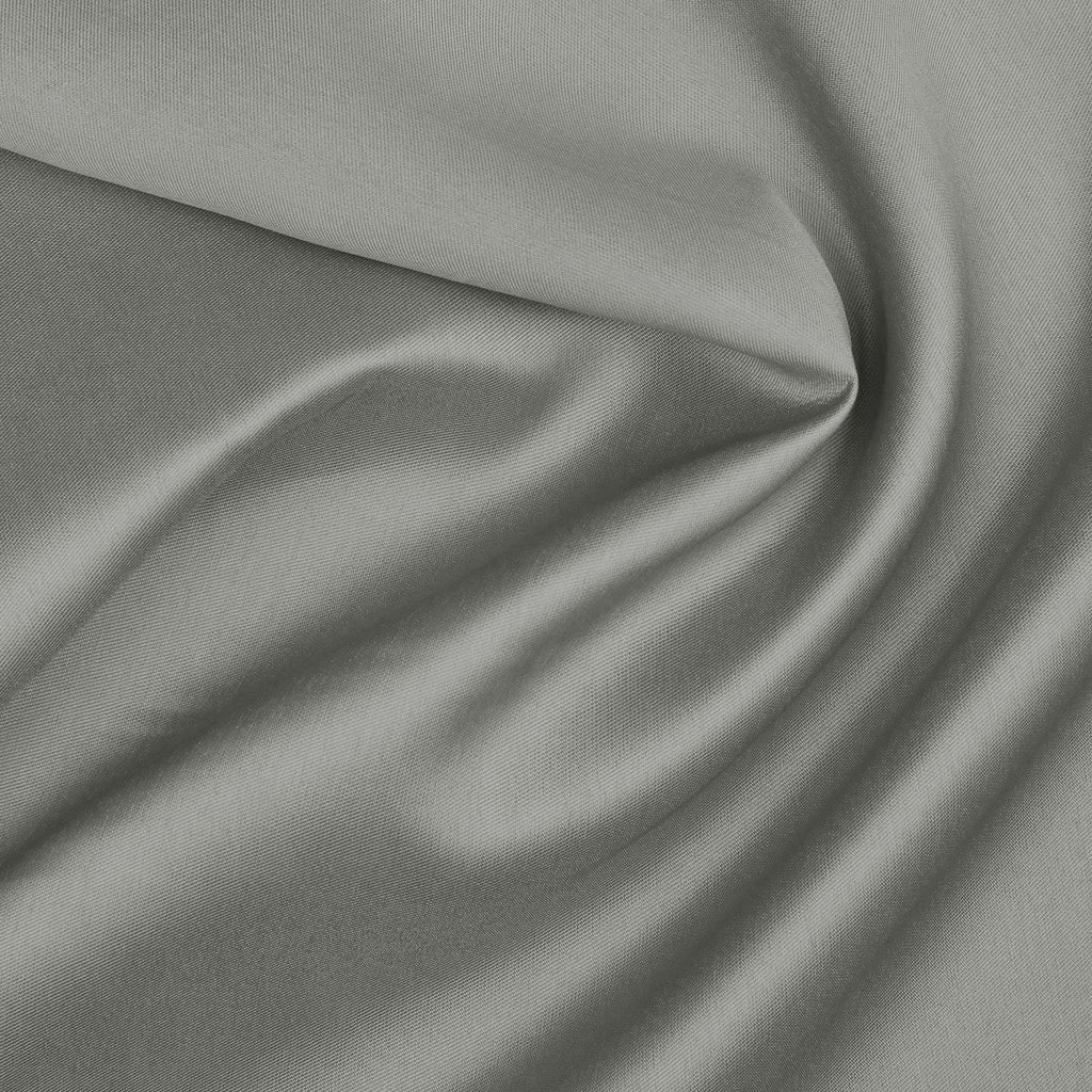 MIKADO SATIN TWILL| 9937 STEEL MIST - Zelouf Fabrics