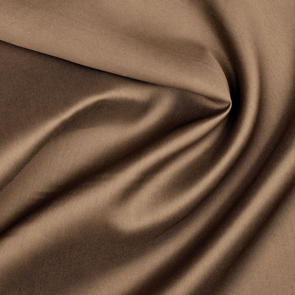 MIKADO SATIN TWILL| 9937 WEDDING TAUPE - Zelouf Fabrics