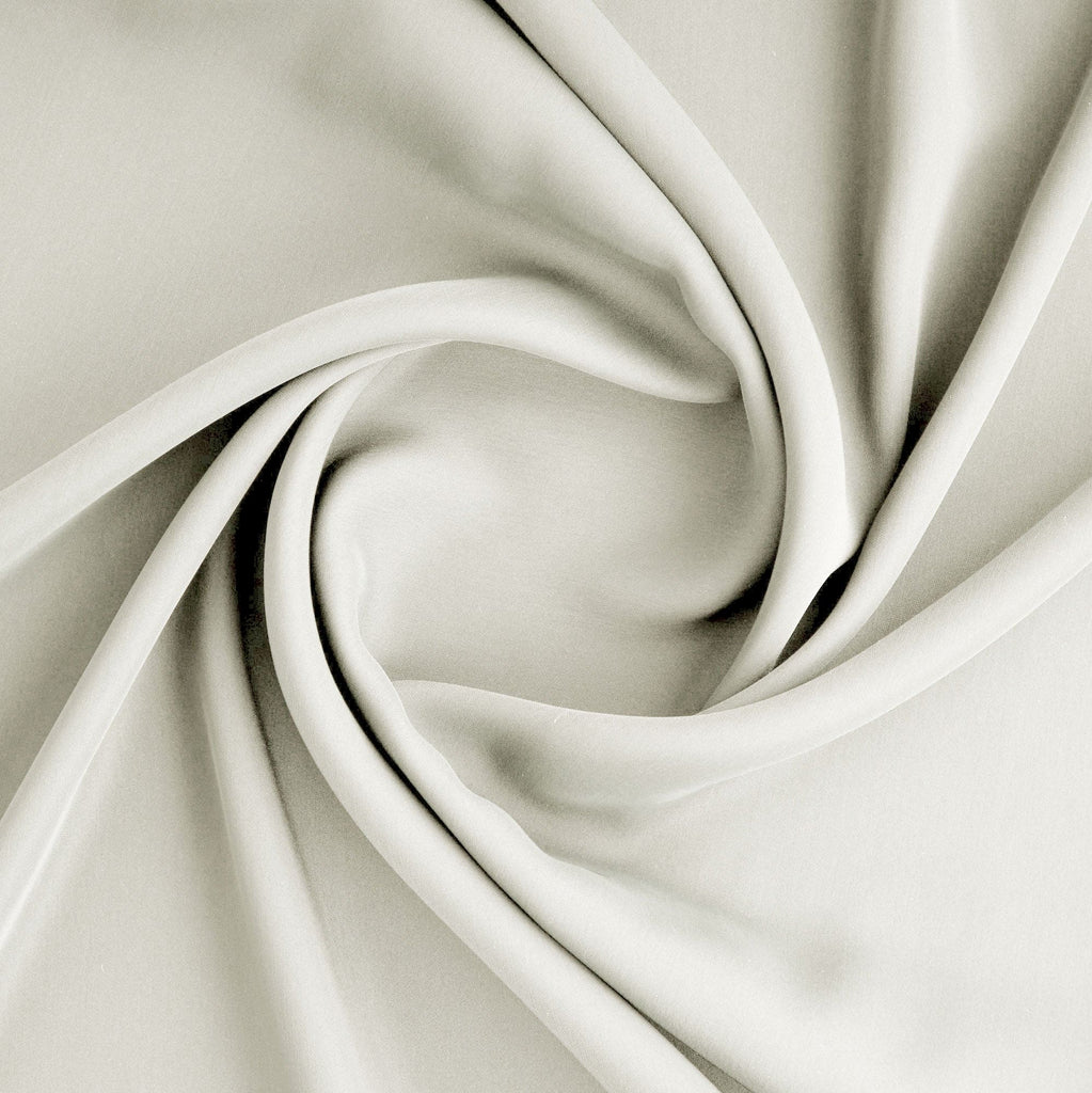 CATIONIC SATIN YORYU | 995 WHITE - Zelouf Fabrics