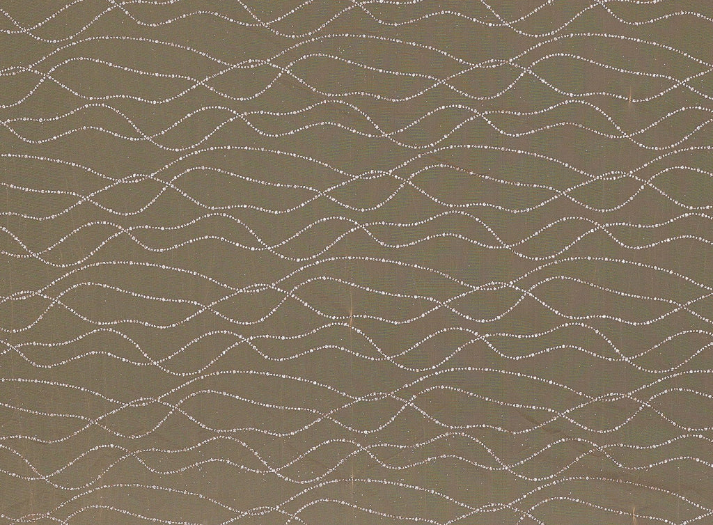 METALLIC GLITTER ON TULLE  | 9963-1060  - Zelouf Fabrics