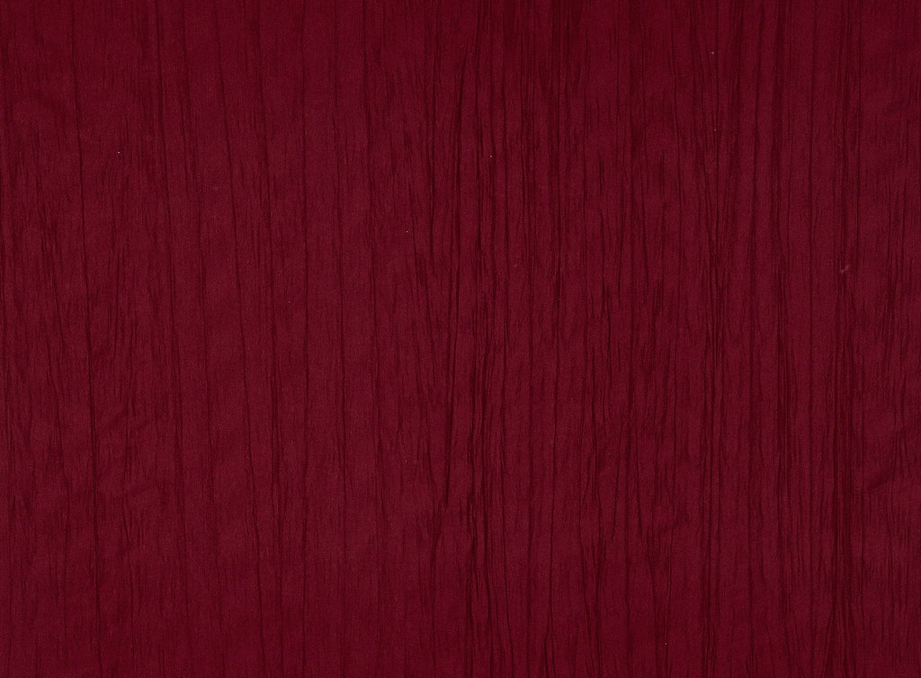 ALEXANDRA CRUSHED STRETCH TAFFETA | 9966-6113 WINE DENIM - Zelouf Fabrics