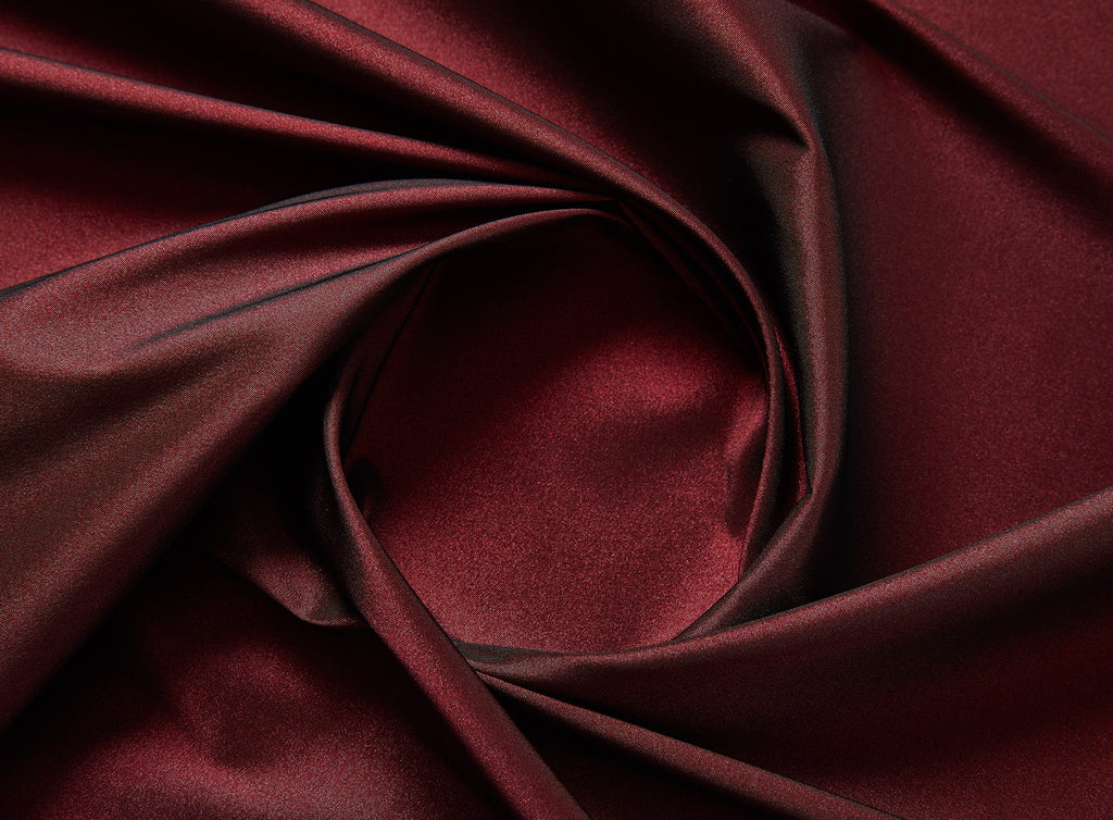 GARNET | 9988 - SOLID SOVEREIGN DOUBLE-FACE STRETCH TAFFETA - Zelouf Fabrics