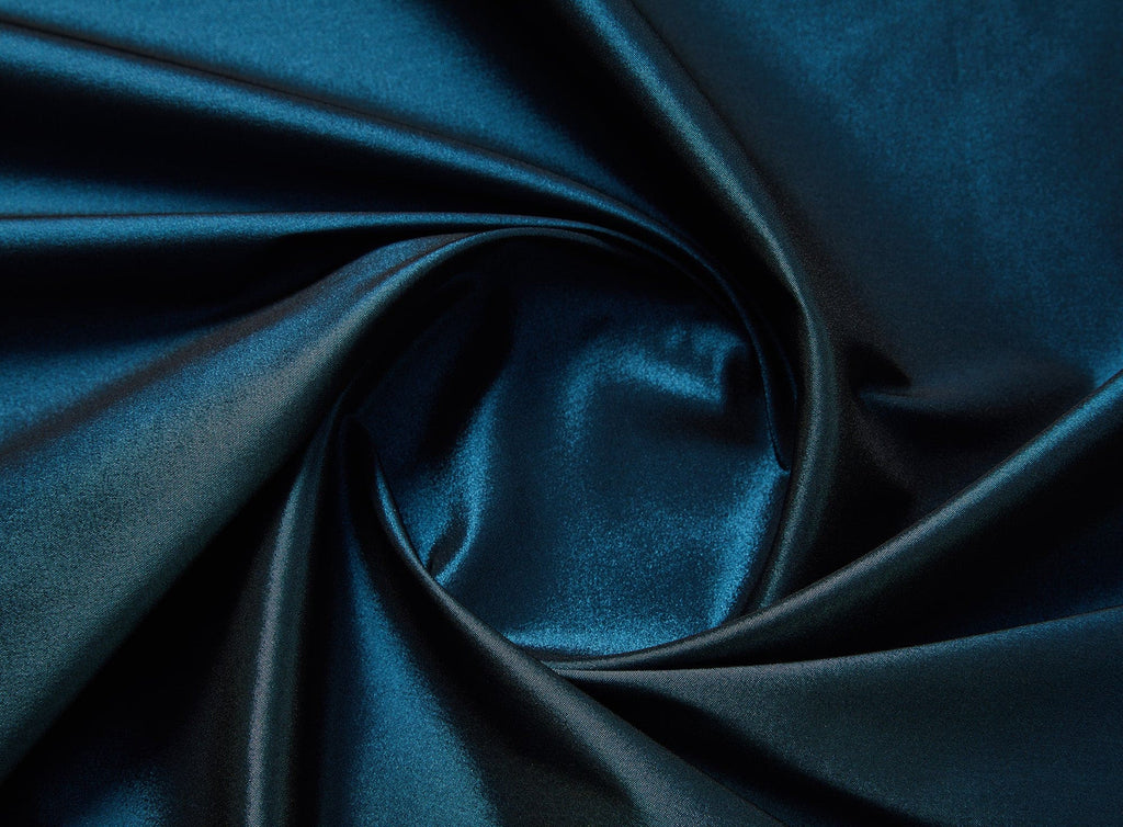 TEAL | 9988 - SOLID SOVEREIGN DOUBLE-FACE STRETCH TAFFETA - Zelouf Fabrics