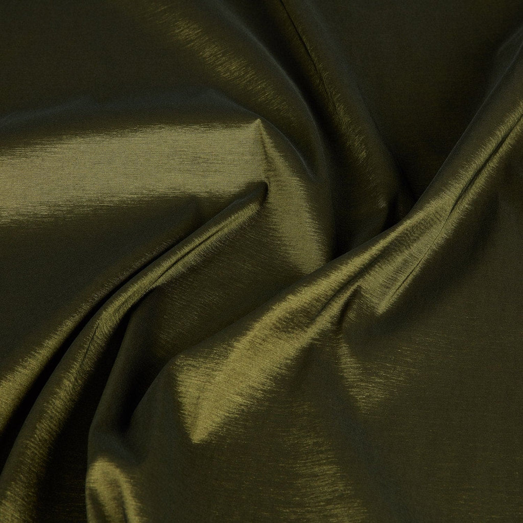 BA OLIVE | 9990-GREEN - SOLID JESSICA N/P SPAN TAFFETA - Zelouf Fabrics
