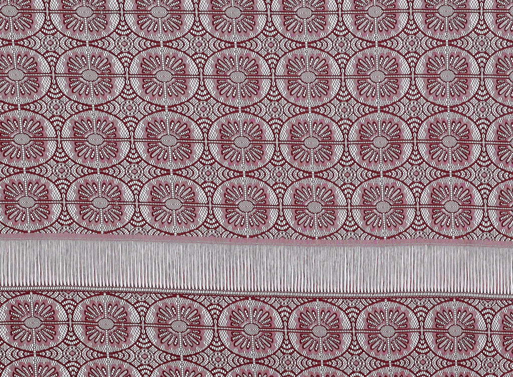 STELLAR CROCHET FRINGE LACE SEE IMG2 FOR FRINGE  | FL101  - Zelouf Fabrics