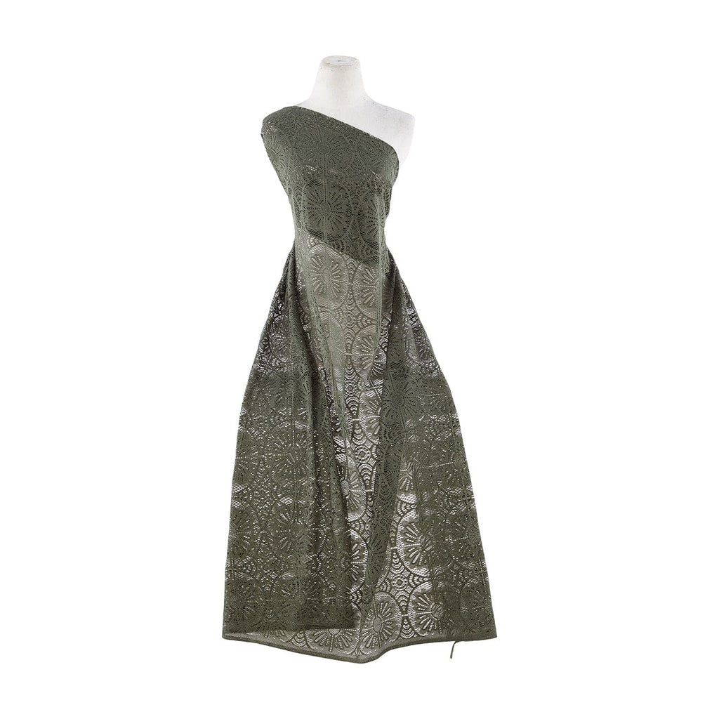 STELLAR CROCHET FRINGE LACE SEE IMG2 FOR FRINGE  | FL101 799 MOSS GARDEN - Zelouf Fabrics