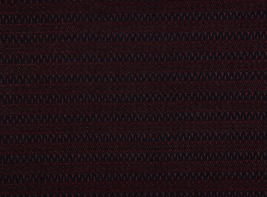 393 SCARLETT/BK | JQC10 - MISSONI JACQUARD KNIT - Zelouf Fabrics