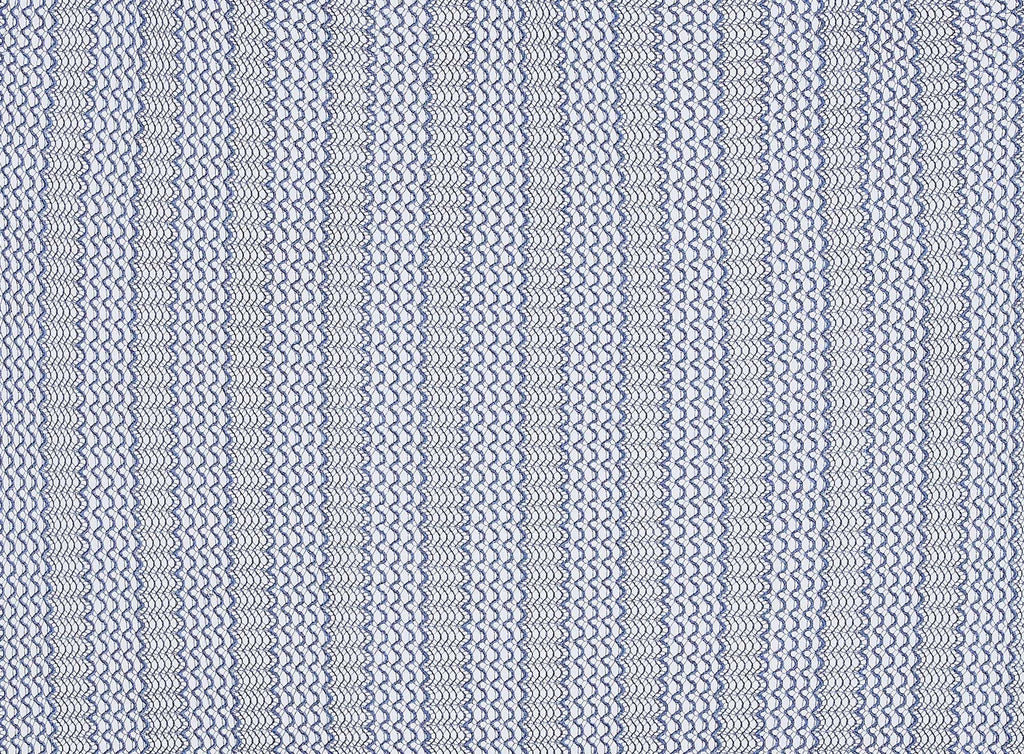 491 BLUBRD HTHR | OC001 - OTTAVIA MISSONI OPEN CROCHET - Zelouf Fabrics