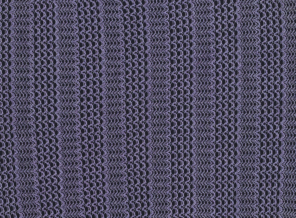691 LILAC HTHR | OC001 - OTTAVIA MISSONI OPEN CROCHET - Zelouf Fabrics