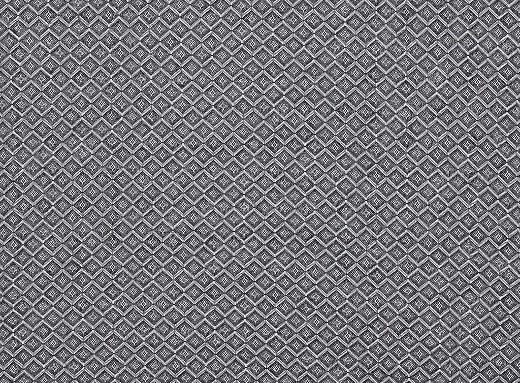 990 BLACK/SILVR | SWLL03 - BLAKE" SWEATER LACE W/ LUREX - Zelouf Fabrics
