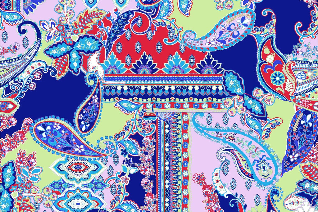 ZS1901A-1 PRINT ITY  | ZS1901A-1-1181 EPN 44 NAVY/LILAC/RED - Zelouf Fabrics
