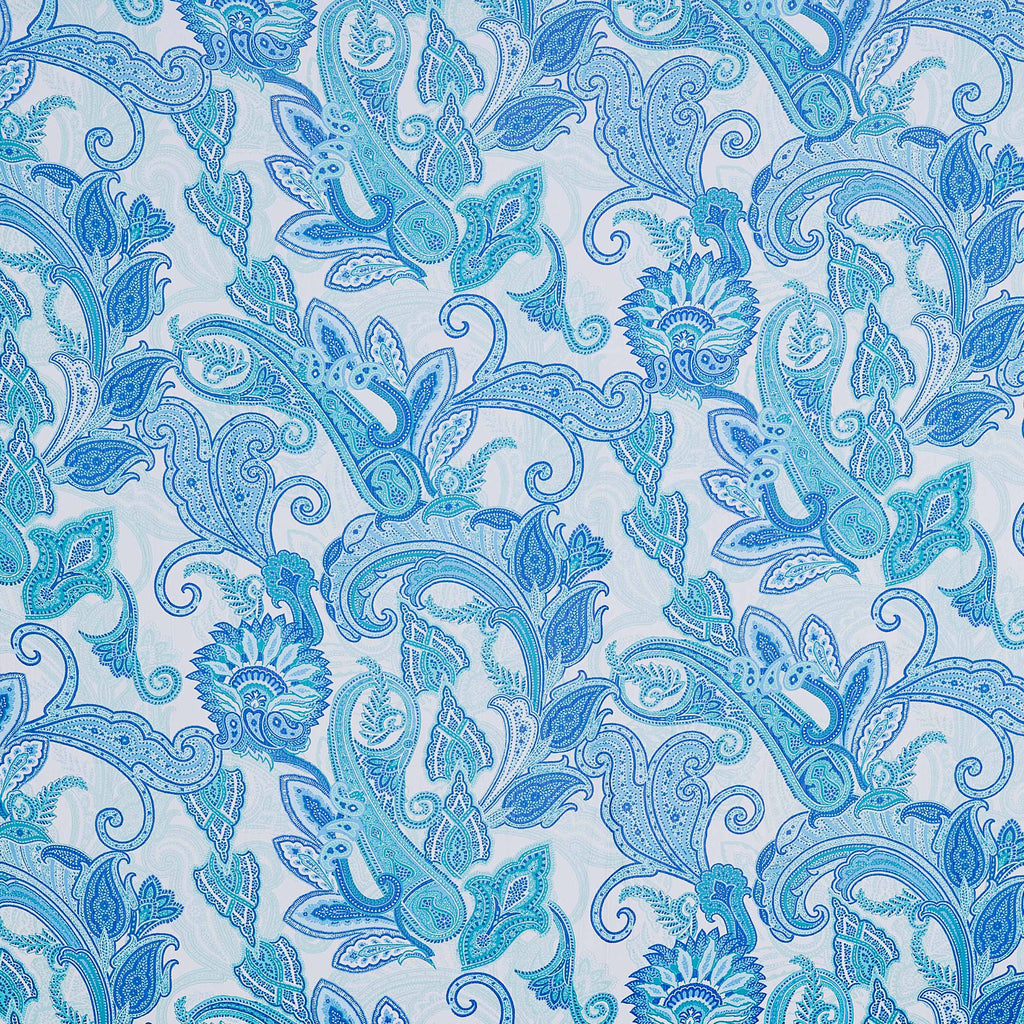 TURQ/BLUE | ZS1906Z-2222 - ZS1906Z PRINT YORYU - Zelouf Fabrics